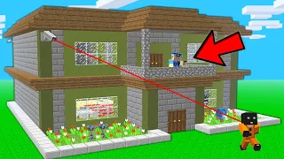 KEREM POLİSİN EVİNE HIRSIZ GİRİYOR! 😱 - Minecraft