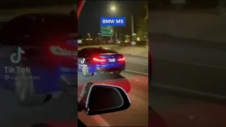 BMW M5 vs E63 AMG 🚨