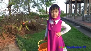 Cô bé siêu quậy thu hoạch rau củ quả ❤ AnAn ToysReview TV ❤