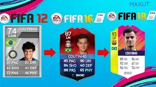 PHILIPPE COUTINHO FUT HISTORY FIFA 11 - FIFA 19 by MAXUT