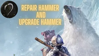 Icarus How To Use The Repair Hammer And Upgrade Hammer