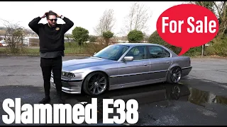 OUR SLAMMED BMW E38 7 SERIES IS FOR SALE!