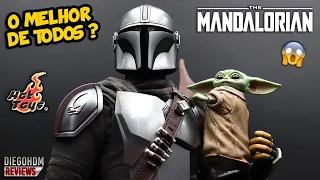 Hot Toys Mandalorian Deluxe e The Child / Grogu Star Wars Review BR / DiegoHDM