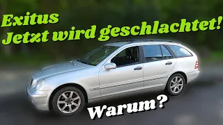 Mercedes C200 CDI W203 Reparatur lohnt sich nicht - jetzt wird geschlachtet | MB Youngtimer Parts