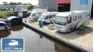 Parking space and campsite in the Netherlands