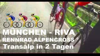 Alpencross Rennrad München - Riva / Gardasee super Rennrad Alpencross