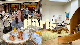 6 days in paris | cafe hopping, cutest airbnb, galerie dior, scootering, sunrise at eiffel tower