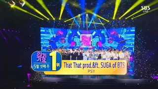 220522 PSY 'That That' (prod. & feat. SUGA of BTS) 6th Win on Inkigayo SBS 인기가요