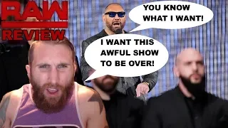 WWE RAW 3/11/19 REVIEW GIVE ME WHAT I WANT! LOL AWFUL!