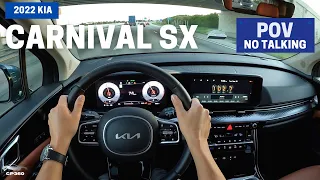 2022 KIA CARNIVAL SX PRESTIGE - POV Test Drive