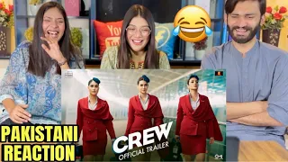 Pakistani Reaction on CREW OFFICIAL TRAILER | Tabu , Kareena Kapoor Khan , Kriti Sanon,