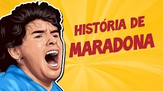 História de DIEGO MARADONA - Da miséria até a glória