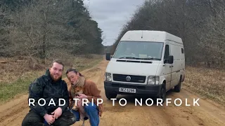 ROADTRIP TO NORFOLK | Best Park Up Yet?! | VANLIFE UK