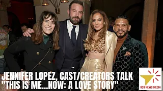 Jennifer Lopez, Ben, Cast/Creators at This Is Me...Now: A Love Story Premiere #PrimeVideo #RedCarpet