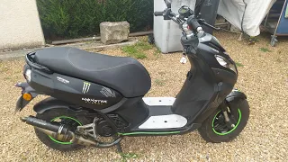 Scooter Peugeot street zone 2t injection 2020 (Préparé)