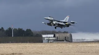 US moves F-16 squadron from Germany to Romania as tension spikes over Ukraine