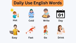 30 Daily Use English Words for Kids in English and Hindi |  Learn basic English words