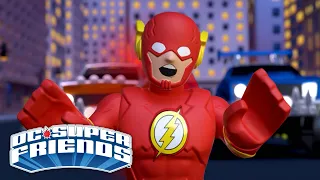 DC Super Friends - A Race Against Crime  | Kids Commentary + More Kids Cartoons! | Imaginext