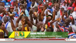 Network Africa: Akufo-Addo Criticises Ghana's Economic Policies