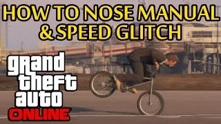 GTA 5 Glitches - BMX Nose Manual & Speed Glitch ! BMX Stunts & Tricks (GTA 5 Glitches)