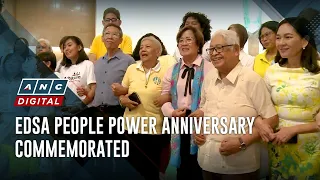 EDSA People Power anniversary commemorated | ANC