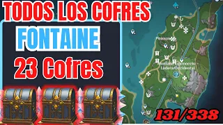 🌟TODOS LOS COFRES DE FONTAINE🌟| PARTE 5 | VERSION 4.0 | Genshin impact