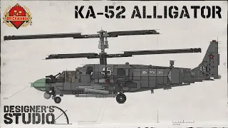 Ka-52 Alligator - All Weather Attack Helicopter - Custom Lego - In The Designer’s Studio