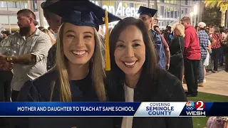 Seminole County mother, daughter set to become colleagues at local elementary school this fall