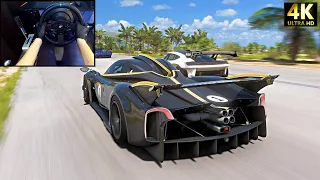 Pagani Huayra R (Goliath Race) - Forza Horizon 5 | Thrustmaster T300RS Gameplay