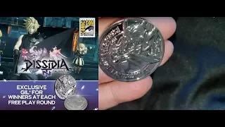 San Diego Comic-Con 2017 Free Swag Pt. 2 - Dissidia Final Fantasy NT Coin from Square Enix