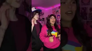 “YOU ARE GAY!” Ft @the_glitched_cosplay [Gravity Falls Dipper & Mabel Cosplay]