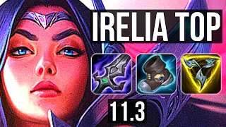 IRELIA vs JAX (TOP) | 8 solo kills, 9/1/0, 700+ games, 900K mastery | KR Diamond | v11.3