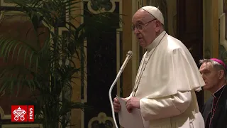 2019 01 17 Udienza Papa Francesco a Ispettorato Pubblica Sicurezza Vaticano