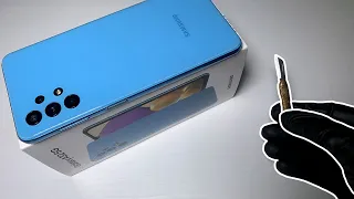 Samsung Galaxy A32 5G Unboxing and Phone Test | ASMR