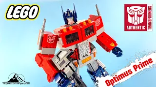 LEGO 10302 TRANSFORMERS OPTIMUS PRIME Video Review