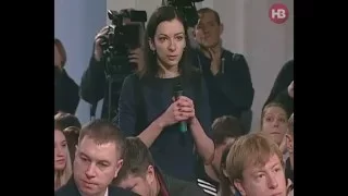 Пресс-конференция Петра Порошенко: Президент отвечает на острый вопрос НВ о Шокине
