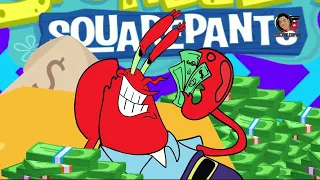 SpongeBob SquarePants afrobeat trending tiktok song by ms.tatiana Animated Lyrics Video