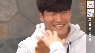 Spartace runnning man ep 440 :kim jong kook call ji hyo is "Honey~~" .