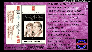 A TRIBUE TO SHANKAR JAIKISHAN - BY ANURADHA PAUDWAL