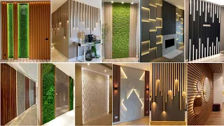 100 AMAZING WALL DECORATING IDEAS 2024 | Modern Living Room Wall Design| Home Interior Wall Cladding