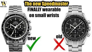 FINALLY a Speedmaster Pro for small wrists!! New 2021 Omega Speedmaster Co-axial Professional!!