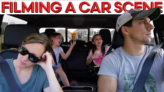 How to Film an Interior CAR Scene (Camera/Lens, Lights, Audio) – Bluey "Teasing" Short Film BTS