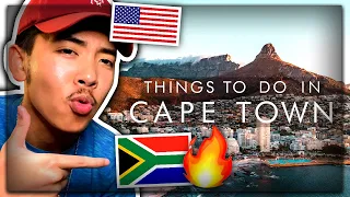 Things To Do In CAPE TOWN, SOUTH AFRICA 🇿🇦 AMERICAN REACTION! (UNILAD Adventure) AMAZING! 🔥😱