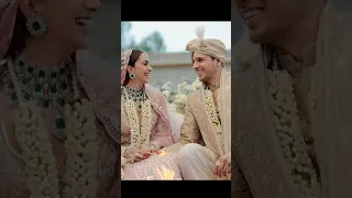 Kiara and Siddharth Malhotra wedding pics #shorts #ytshorts