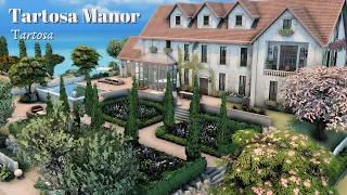 Tartosa Manor | Sims 4 | Stop Motion Build | No CC