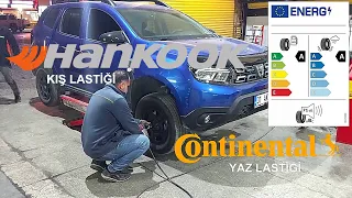 Hankook Winter I* Cept Rs3 W462 Duster 22 Kış Lastiği #hankook #kışlastiği #yazlastiği #continental