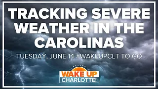 Severe thunderstorm warnings in the Charlotte area: #WakeUpCLT To Go