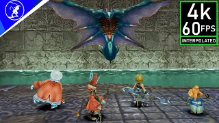 Final Fantasy IX - [4K 60FPS INTERPOLATED] Gizamaluke Boss Fight