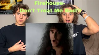 Twins React To Firehouse- Don't Treat Me Bad!!