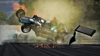 Massive Formula 1 Crashes - BeamNG Drive